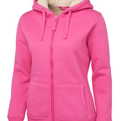 JB's Ladies Shepherd Hoodie Black/Natural 8