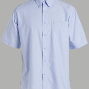 JB's  S/S OXFORD SHIRT   LT BLUE -S