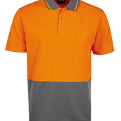 JB's Adults and Kids Hi Vis Non Cuff Traditional Polo