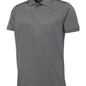 Podium Mini Stripe Polo Black/Grey S