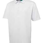 Podium Cool Cricket Polo White 12