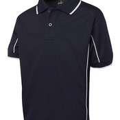 PODIUM KIDS S/S PIPING POLO