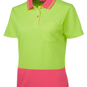 JB's LADIES HV S/S COMFORT POLO