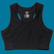 Podium Ladies Performance Crop Top Black 6