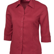 JB's Ladies 3/4 Polyester Shir Cherry 6