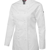 JB's LADIES L/S CHEF'S JACKET