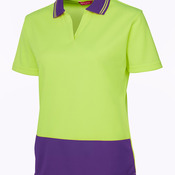 JB's HV 4602.1 LADIES S/S NON BUTTON POLO