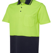 JB's HV NON CUFF S/S COTTON BACK POLO